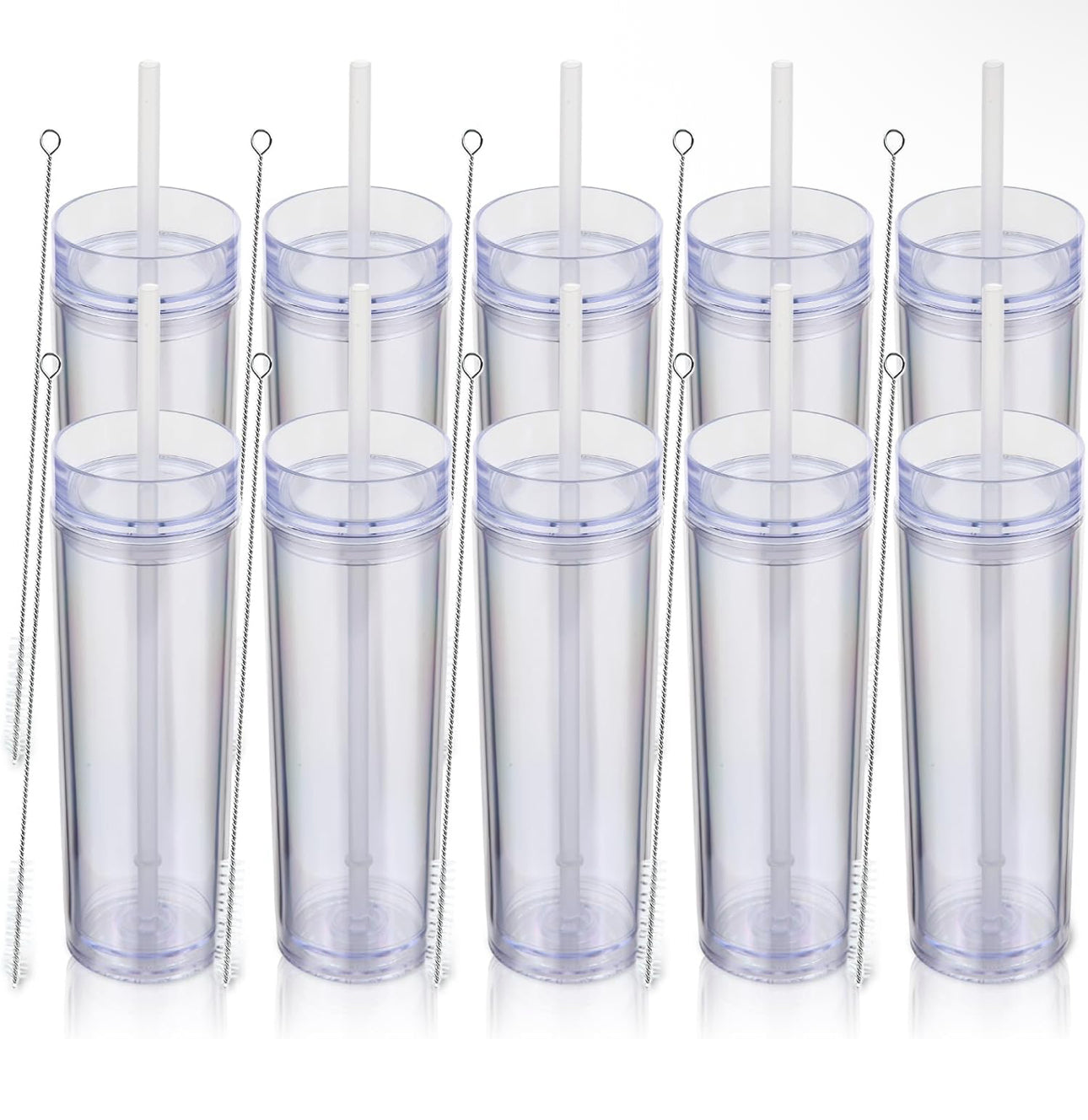 Non-Snowglobe 16oz clear Lid