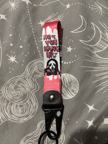 Metal clasp keychain