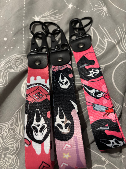 Metal clasp keychain